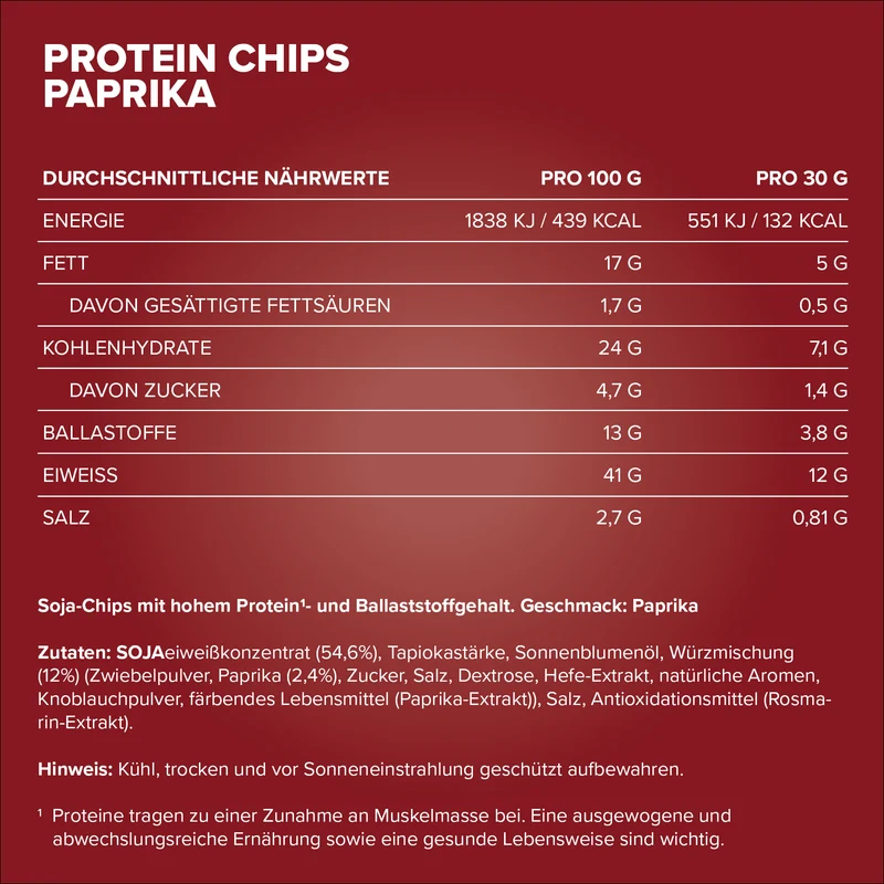 Protein Chips 3.0 (60g) - Paprika