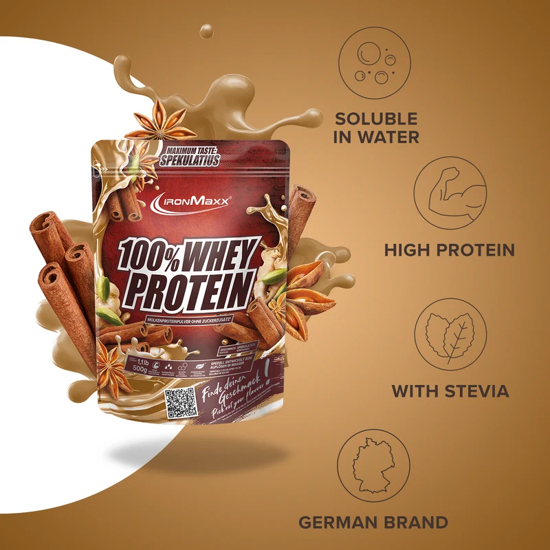 100% Whey Protein (500g) - Spekulatius