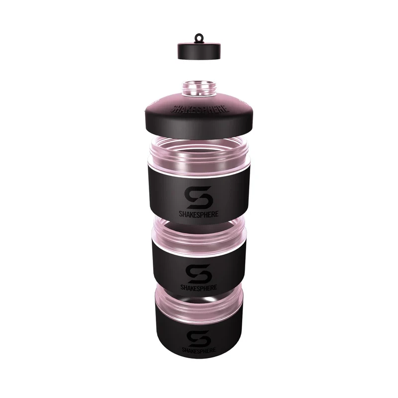Protein Powder Stackable Storage Container 85g / 3oz, Rose Gold