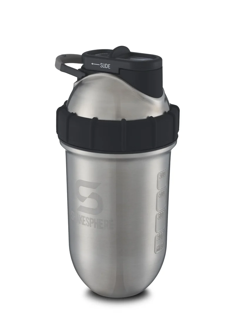 Protein shaker bottle 24.6 Fl Oz ShakeSphere Tumbler Double Wall Steel Original