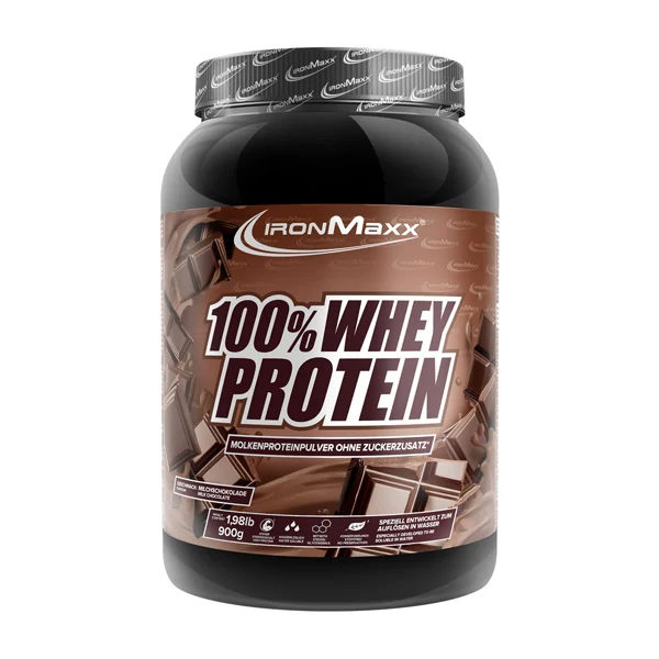 IronMaxx 100% WHEY PROTEIN, 900 g Dose