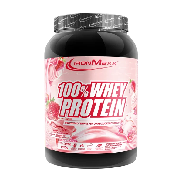 IronMaxx 100% WHEY PROTEIN, 900 g Dose