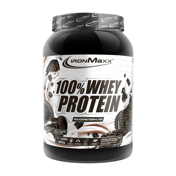 IronMaxx 100% WHEY PROTEIN, 900 g Dose