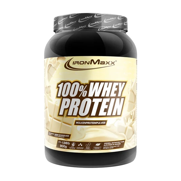 IronMaxx 100% WHEY PROTEIN, 900 g Dose