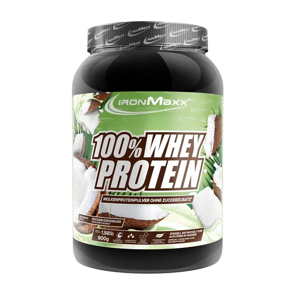 IronMaxx 100% WHEY PROTEIN, 900 g Dose