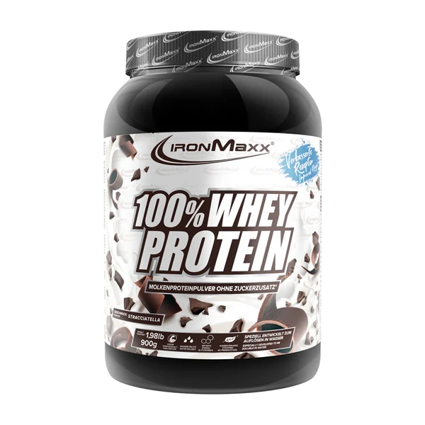 IronMaxx 100% WHEY PROTEIN, 900 g Dose
