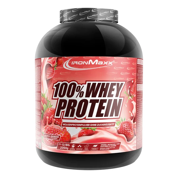 IronMaxx 100% WHEY PROTEIN, 2350 g Dose
