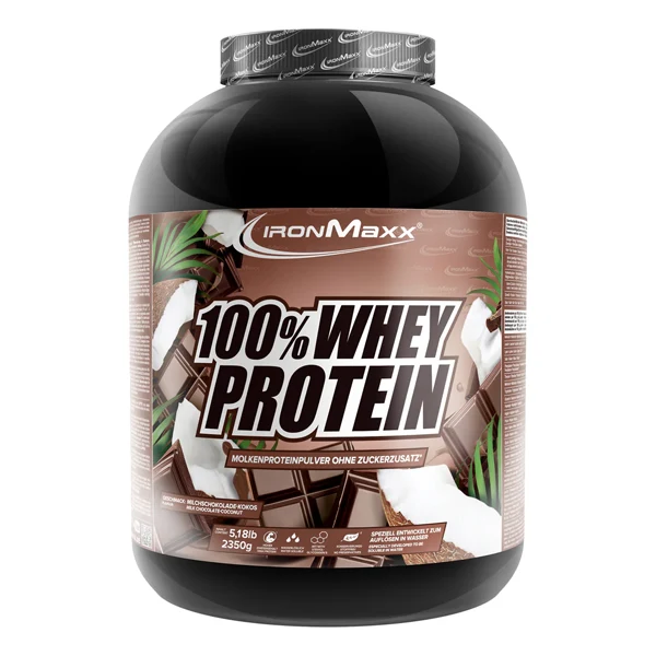 IronMaxx 100% WHEY PROTEIN, 2350 g Dose