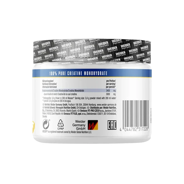 Weider PURE CREATINE, 250 g Dose
