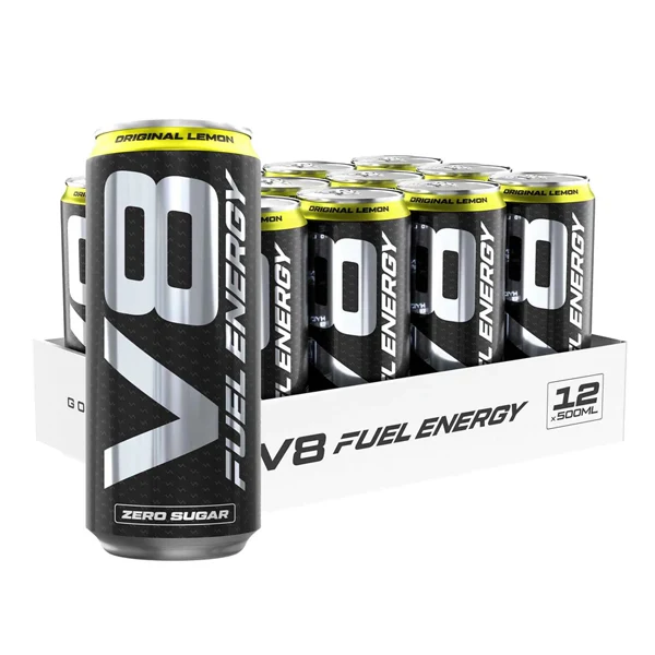 Vast V8 FUEL ENERGY ZERO SUGAR, 12x 500 ml Dose