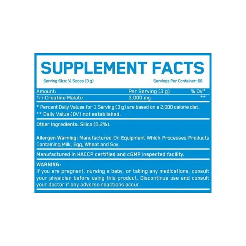 Everbuild Nutrition Tri-Creatine Malate 200g (MHD-Ausverkauf)