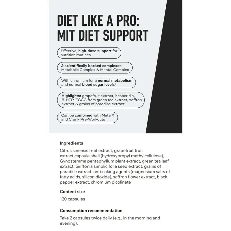 ESN Diet Support 2.0 - 120 caps