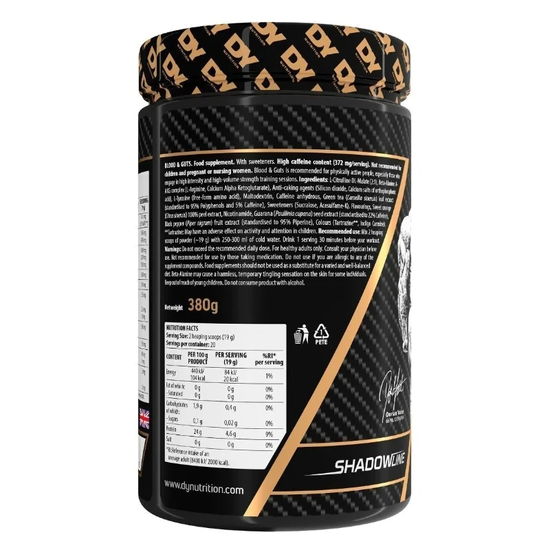 DY Nutrition Blood & Guts Pre-Workout