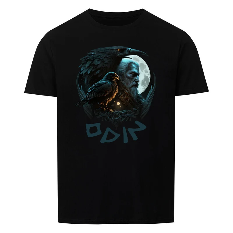 Federn im Mondlicht - Basic Shirt Unisex