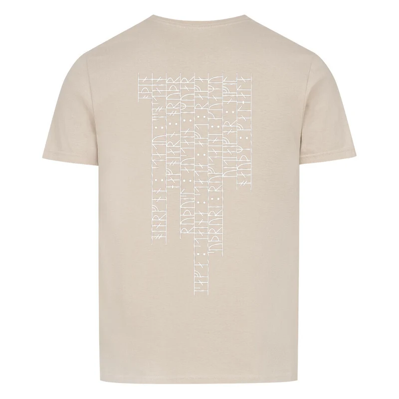 Runenrücken - Basic Shirt Unisex Backprint