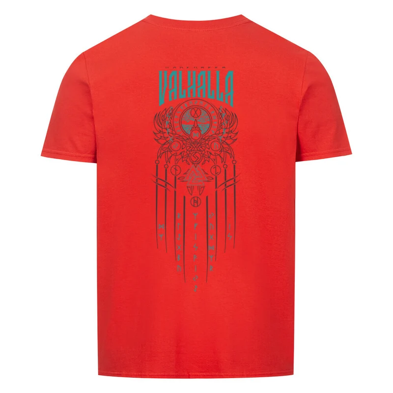 Runenbahn - Basic Shirt Unisex Backprint