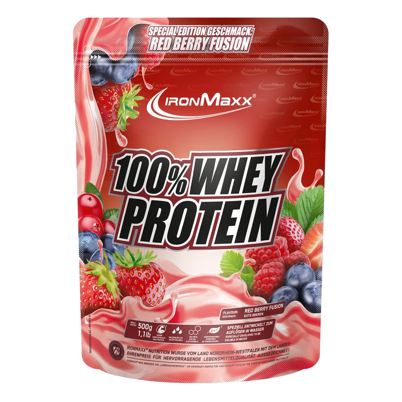 100% Whey Protein (500g) - Red Berry Fusion (Special Edition)