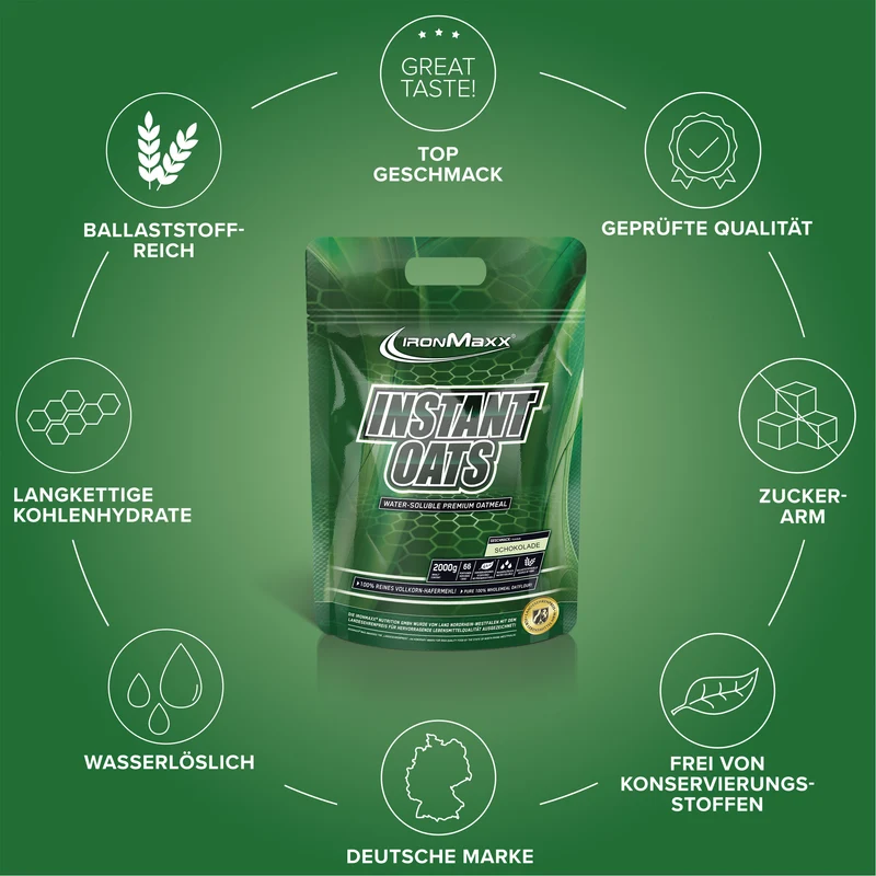 Instant Oats (2000g) - Schokolade