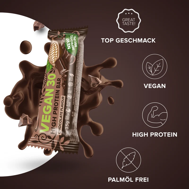 Vegan 30 Protein Riegel (35g) - Schokolade