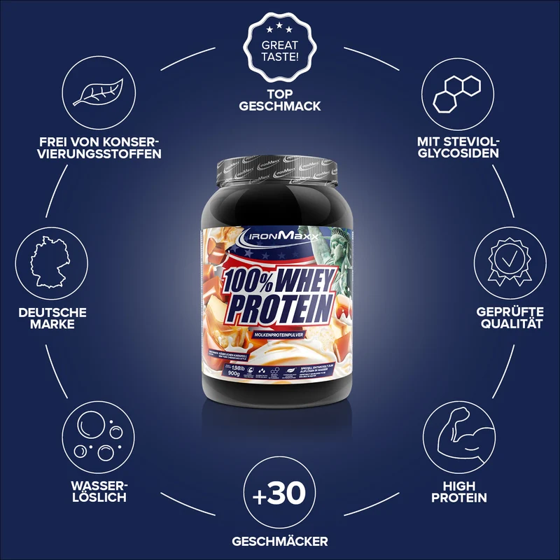 100% Whey Protein (900g) - New York Cheesecake Style