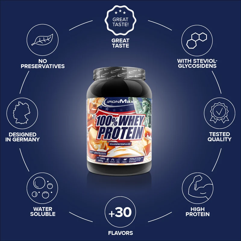 100% Whey Protein (900g) - New York Cheesecake Style