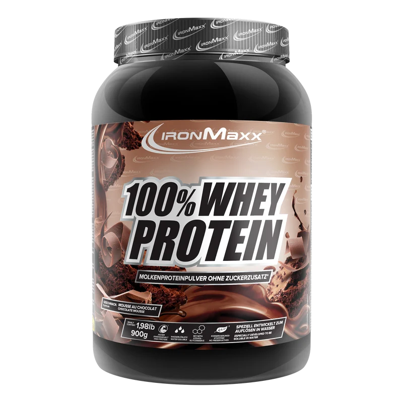 100% Whey Protein (900g) - Mousse au Chocolate