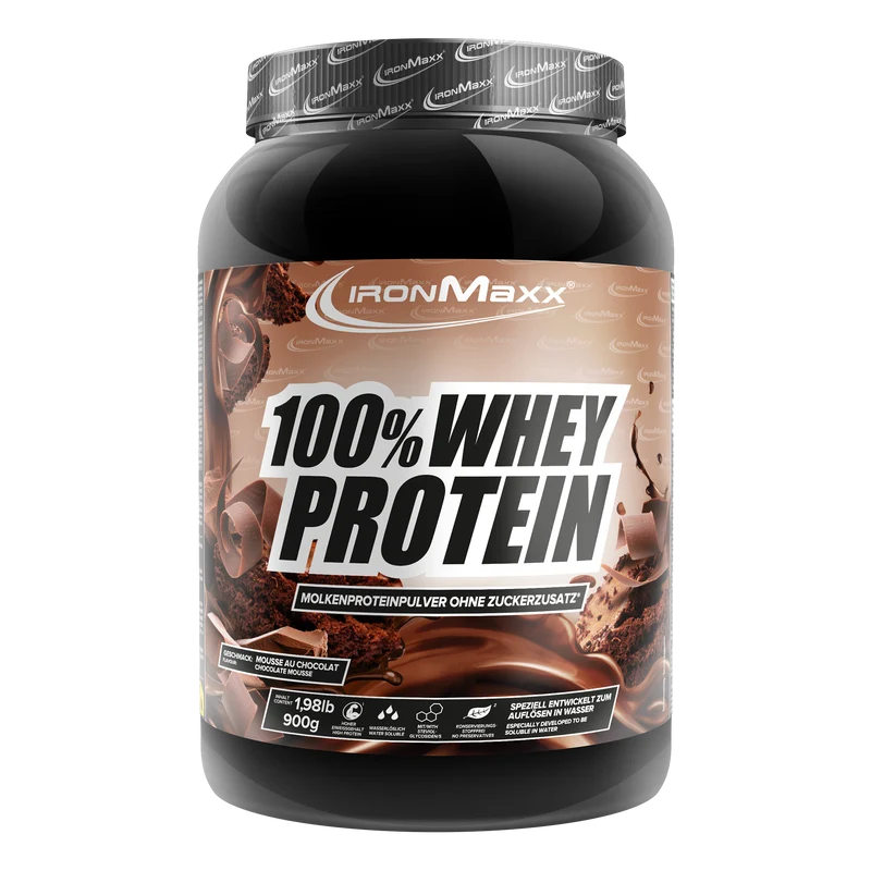100% Whey Protein (900g) - Mousse au Chocolate