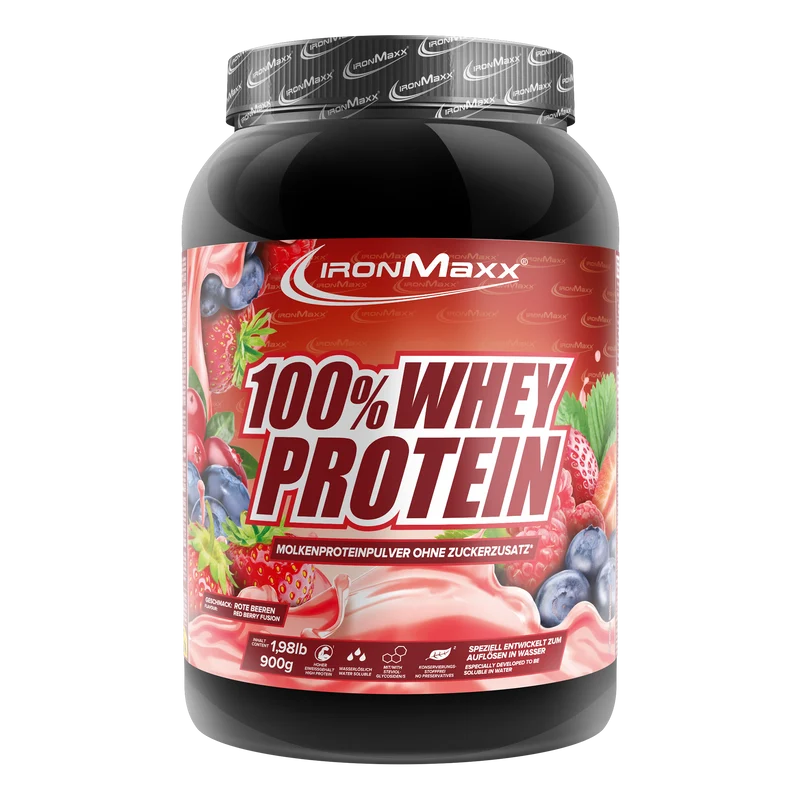 100% Whey Protein (900g) - Red Berry Fusion