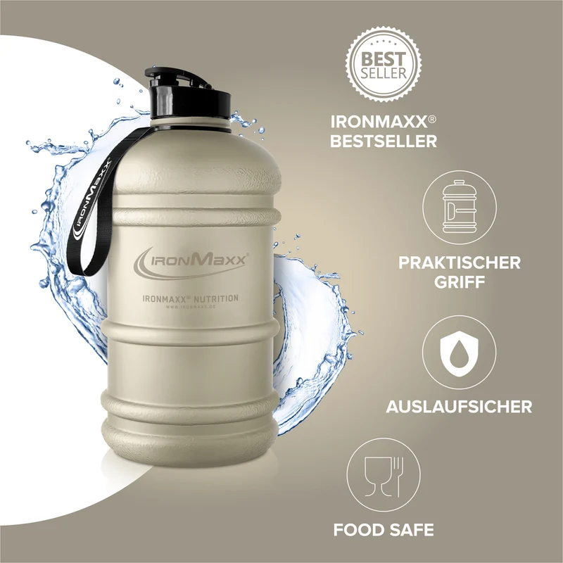 Water Gallon (2200ml) - Matt Solid Sandstone Beige