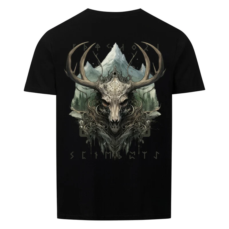 Eikthyrnir - Basic Shirt Unisex Backprint