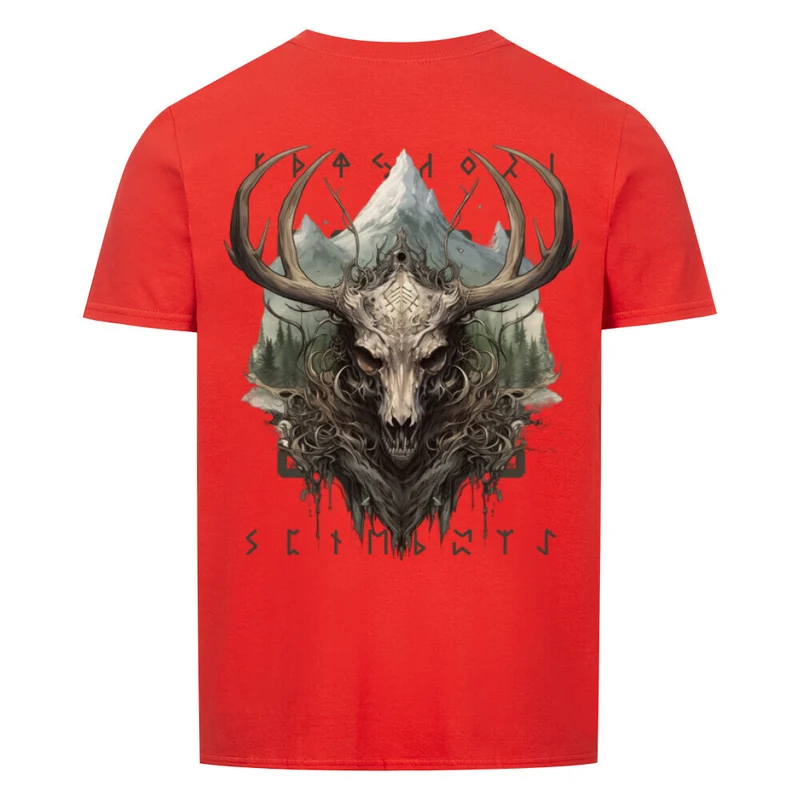 Eikthyrnir - Basic Shirt Unisex Backprint