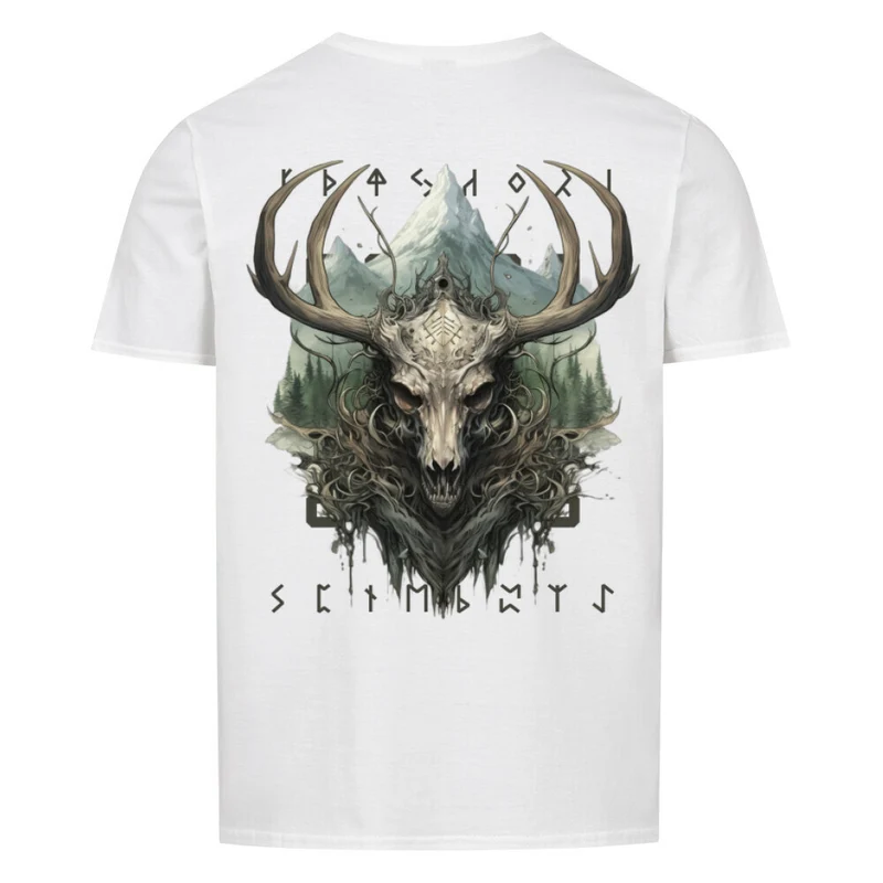 Eikthyrnir - Basic Shirt Unisex Backprint