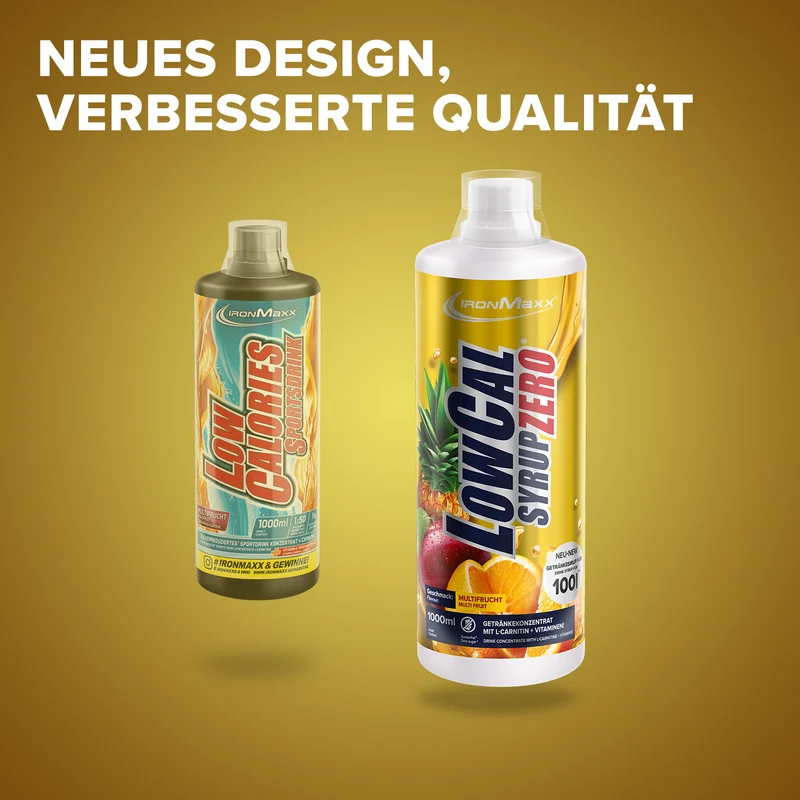 LowCal Syrup Zero (1000ml) - Multifrucht