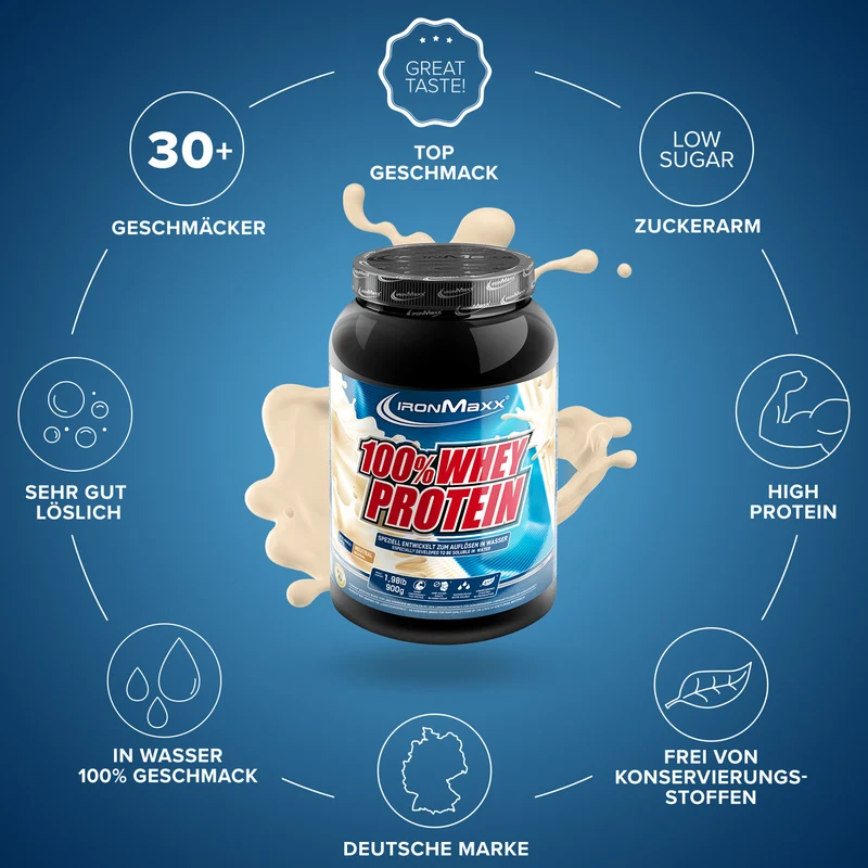 100% Whey Protein (900g) - Neutral