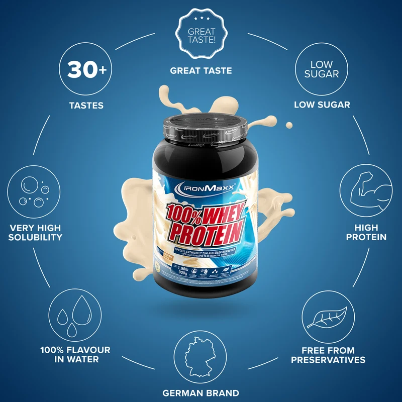 100% Whey Protein (900g) - Neutral
