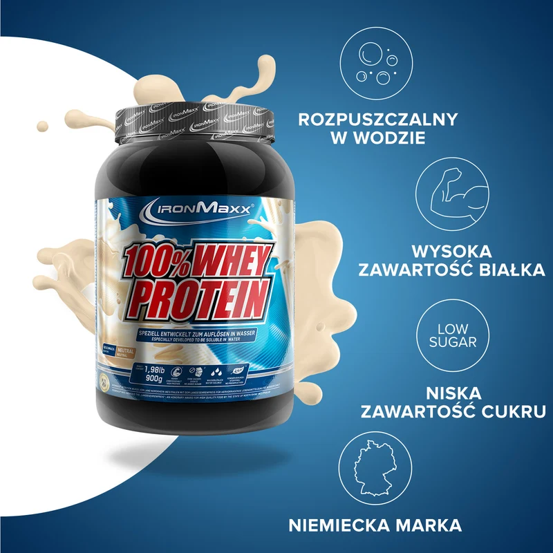 100% Whey Protein (900g) - Neutral