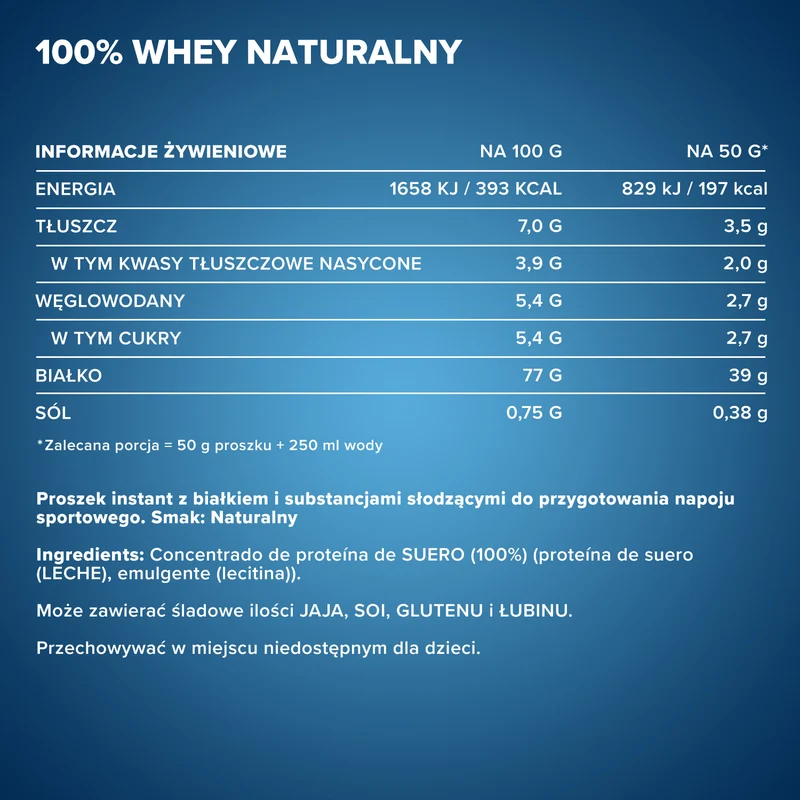 100% Whey Protein (900g) - Neutral