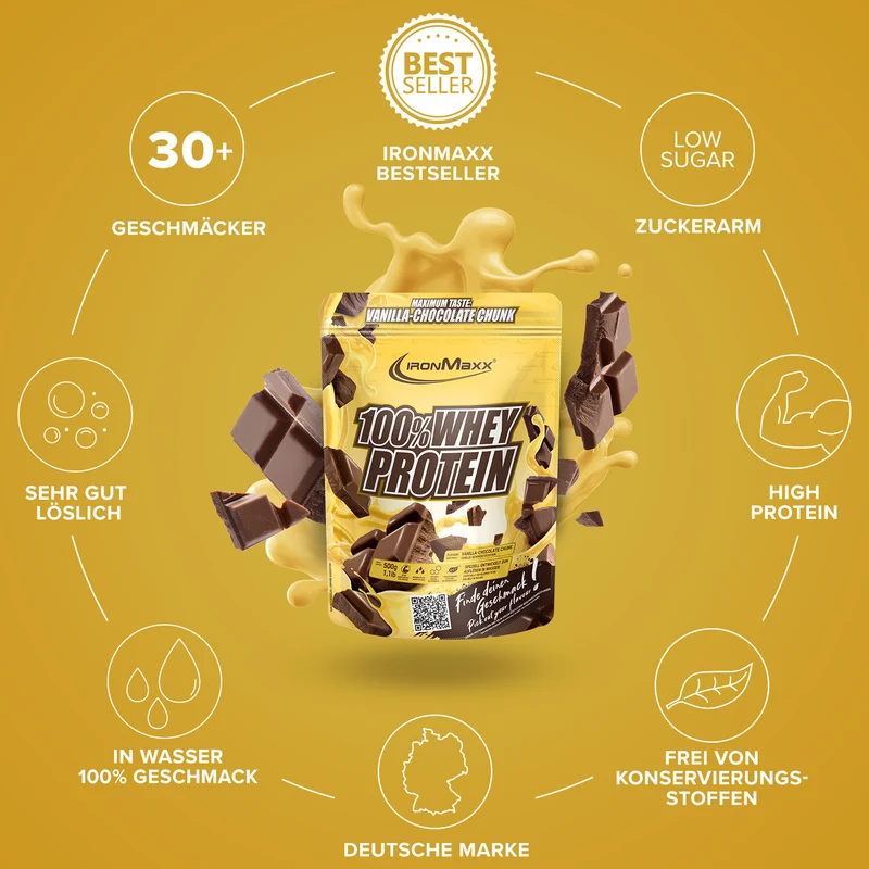 100% Whey Protein (500g) - Vanilla Choco Chunk (Special Edition)