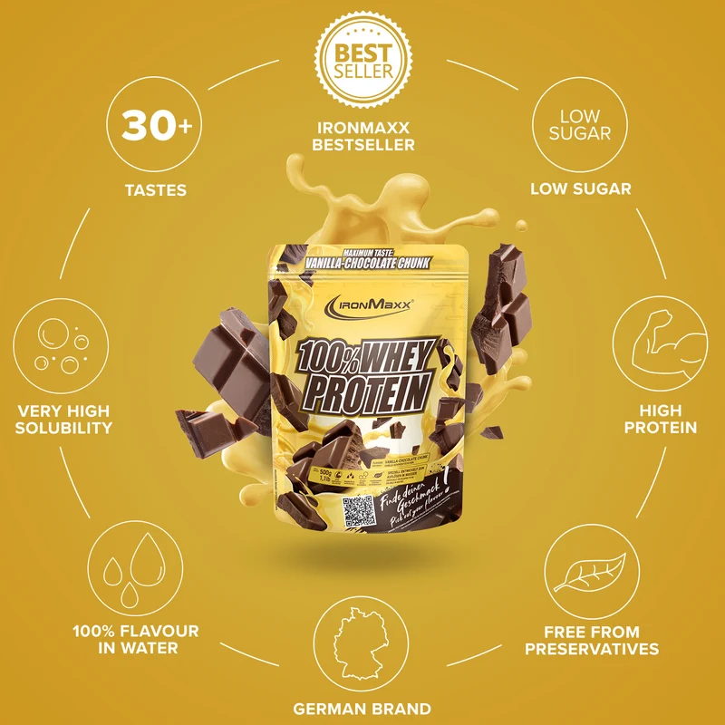 100% Whey Protein (500g) - Vanilla Choco Chunk (Special Edition)