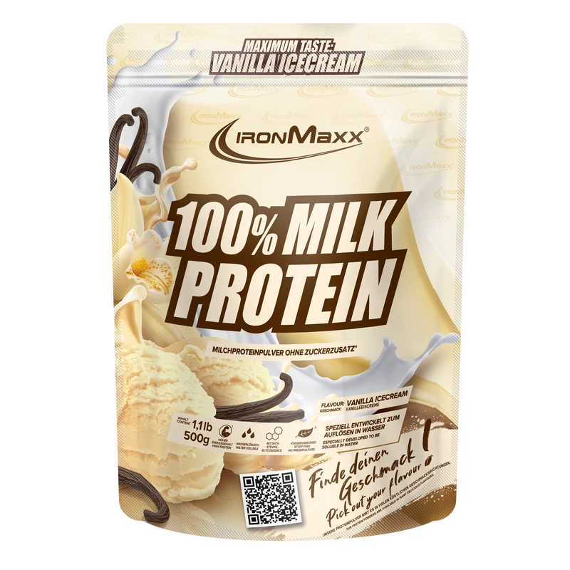 100% Milk-Protein (500g) - Vanilla Ice Cream