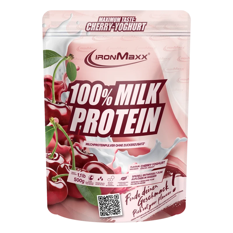 100% Milk-Protein (500g) - Cherry Yoghurt