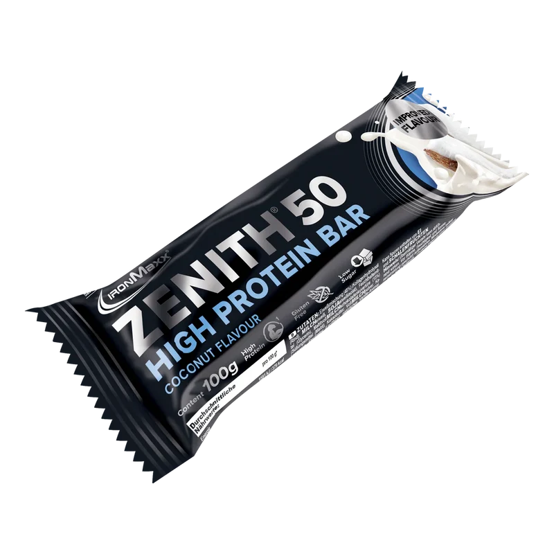 ZENITH® 50 Protein Riegel (12x100g) - Kokosnuss