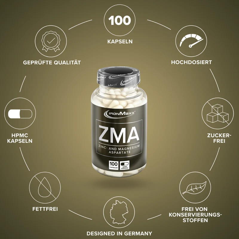 ZMA - 100 Kapseln