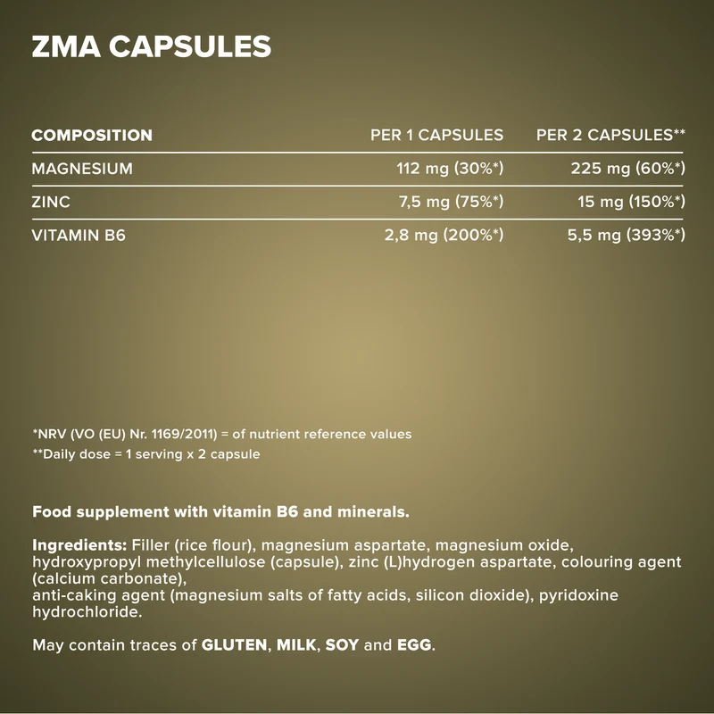 ZMA - 100 Kapseln