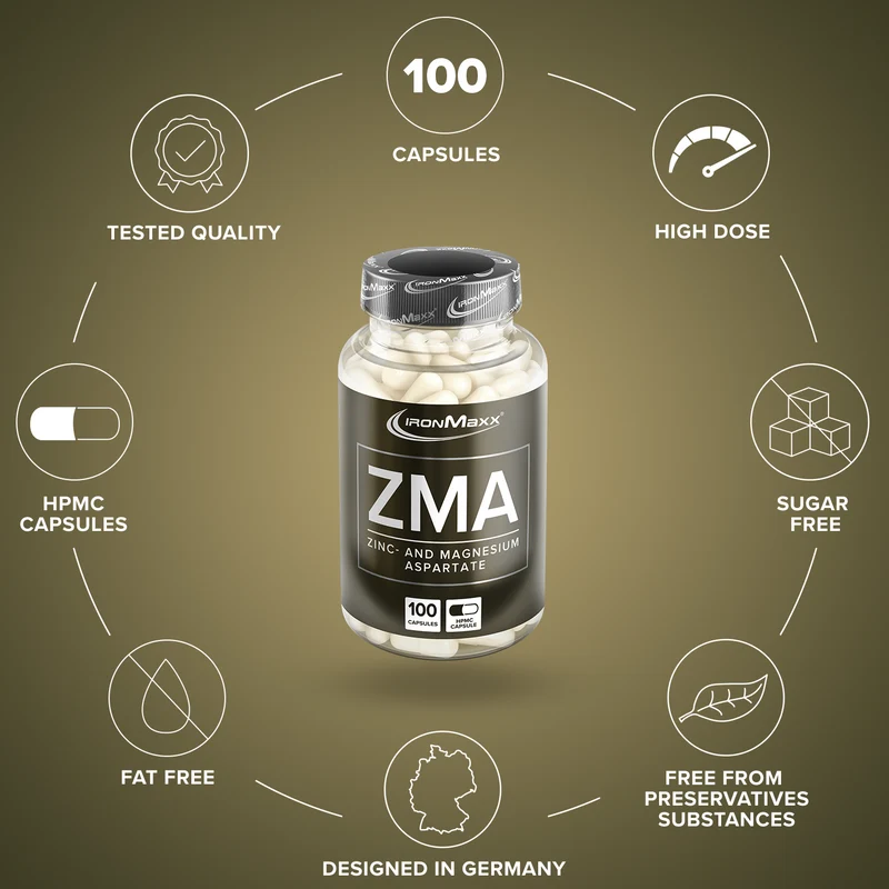 ZMA - 100 Kapseln