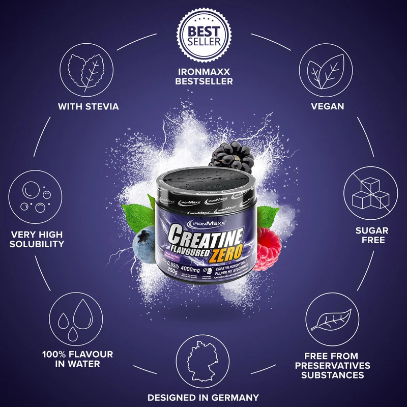 Creatine Flavoured Zero (250g) - Wildberries