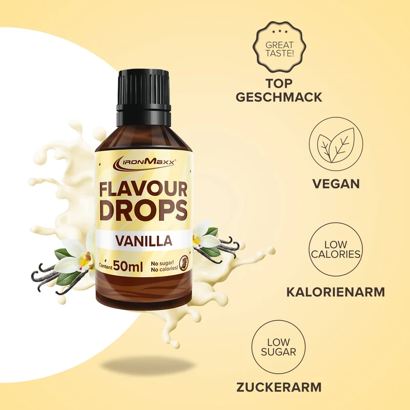 Flavour Drops (50ml) - Vanille