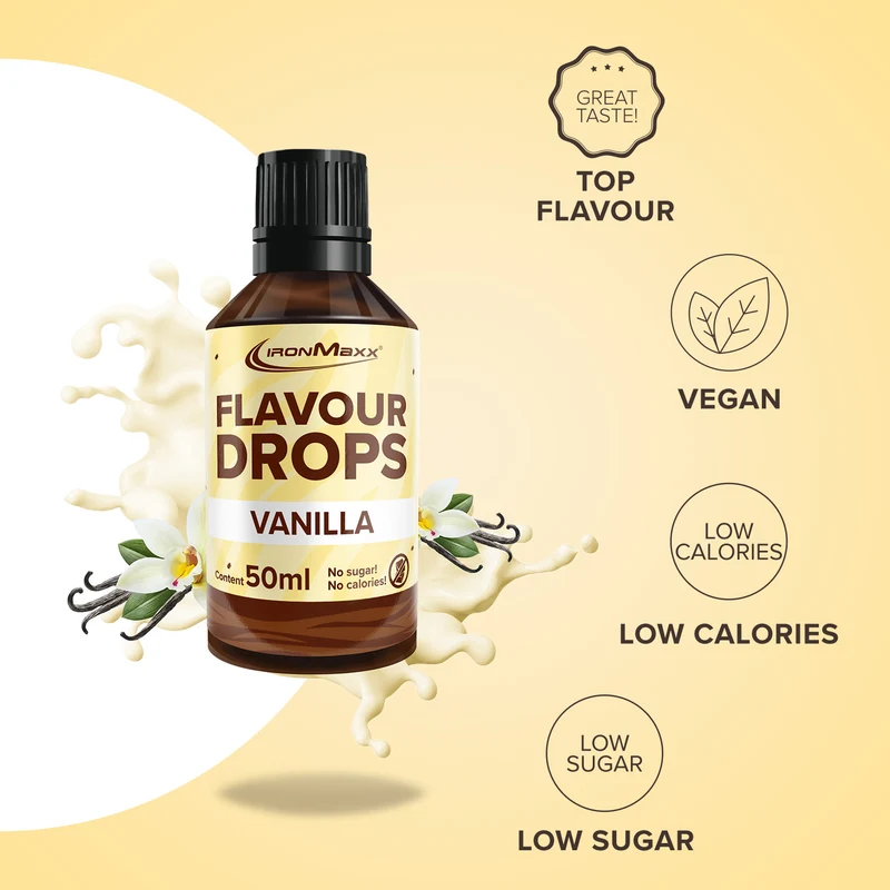 Flavour Drops (50ml) - Vanille