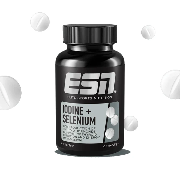ESN IODINE+SELENIUM, 50 g Dose, 60 Tabletten