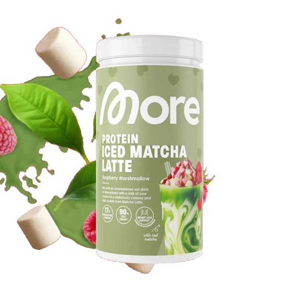 More Nutrition PROTEIN ICED MATCHA LATTE, 500 g Dose